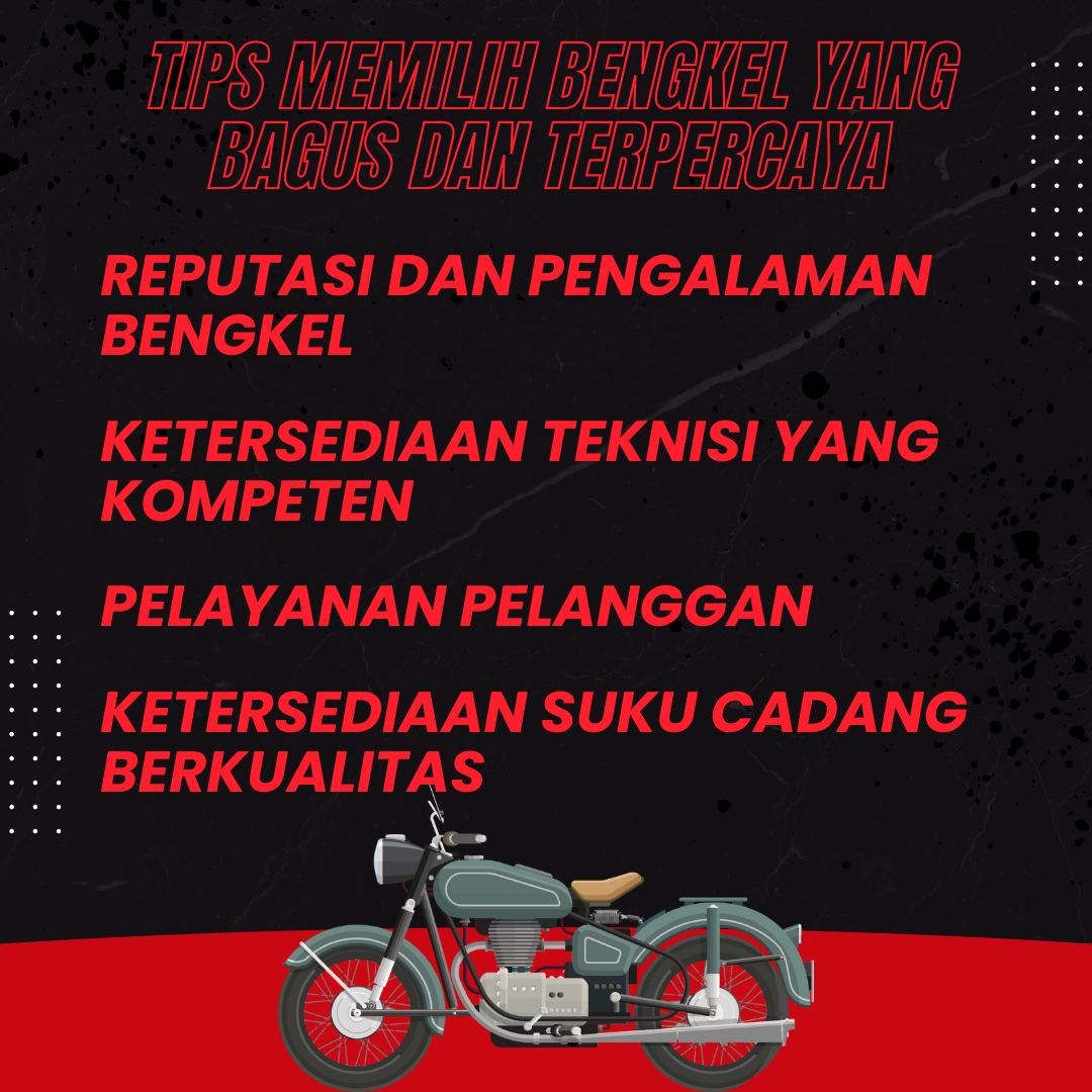 Jangan Sampai Salah Pilih, Ini Dia 4 Tips Memilih Bengkel untuk Servis Motor! Jangan Sampai Salah Pilih, Ini Dia 4 Tips Memilih Bengkel untuk Servis Motor!